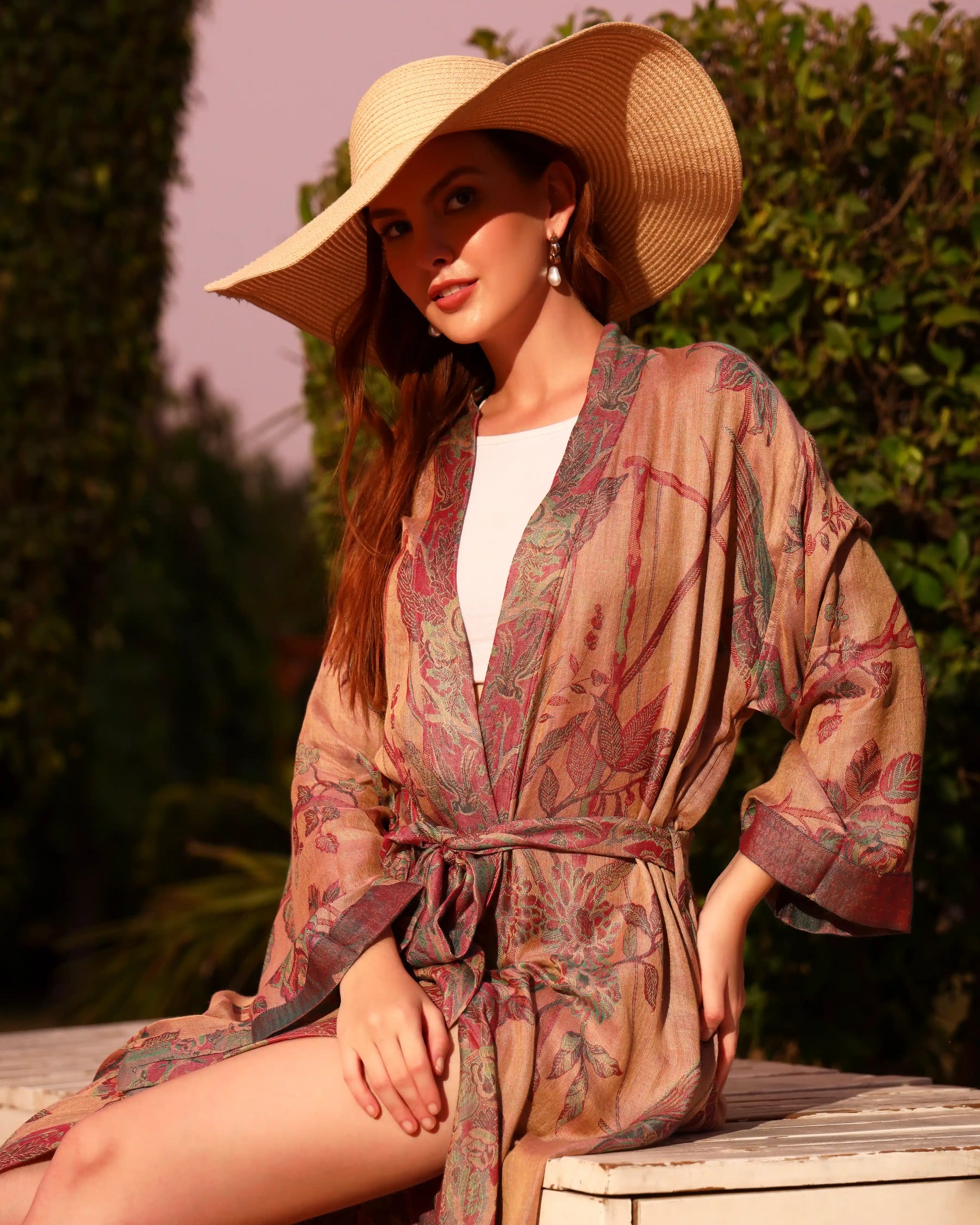 Blush rose - Kaftan robe