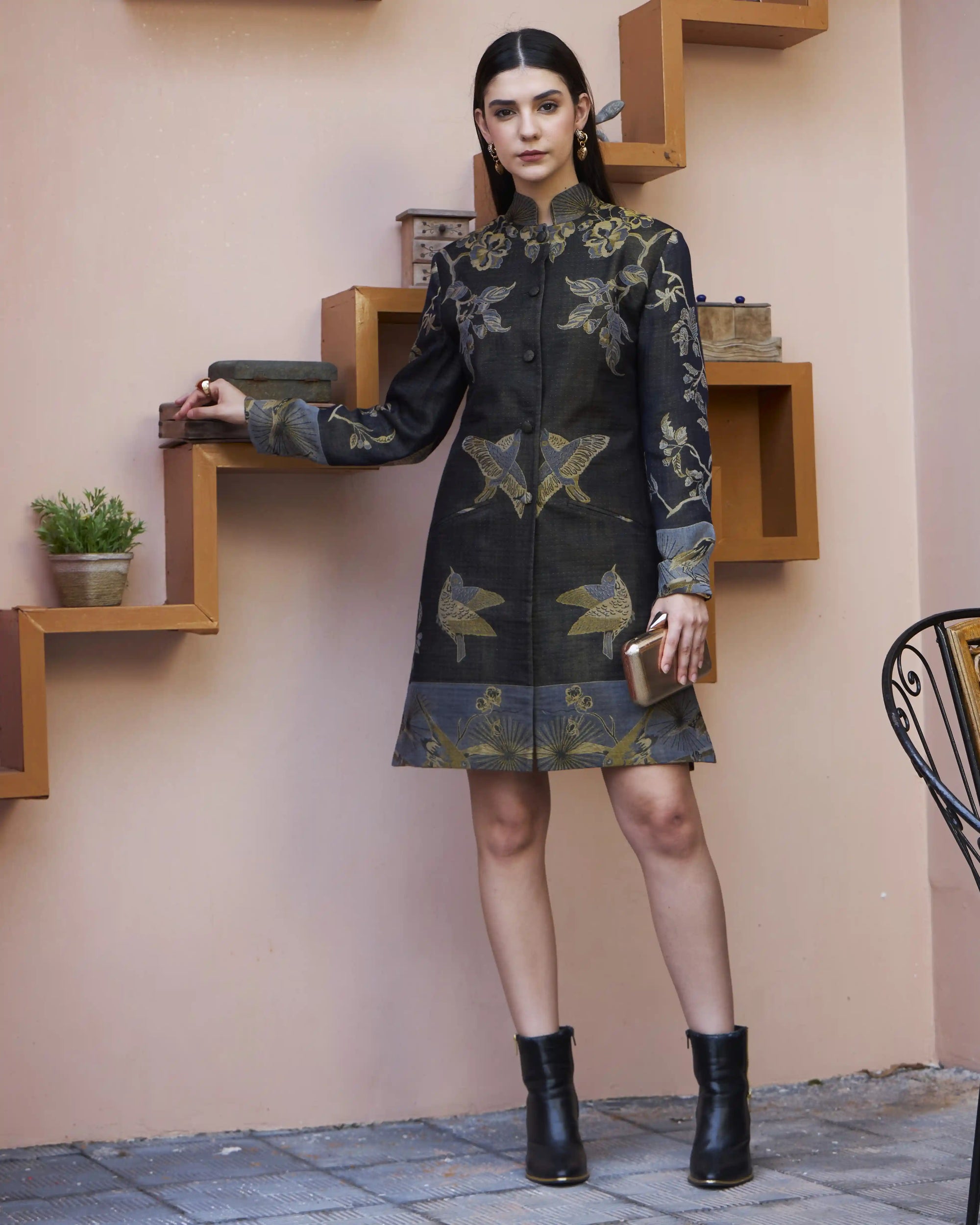 Coal clay - Jodhpur coat