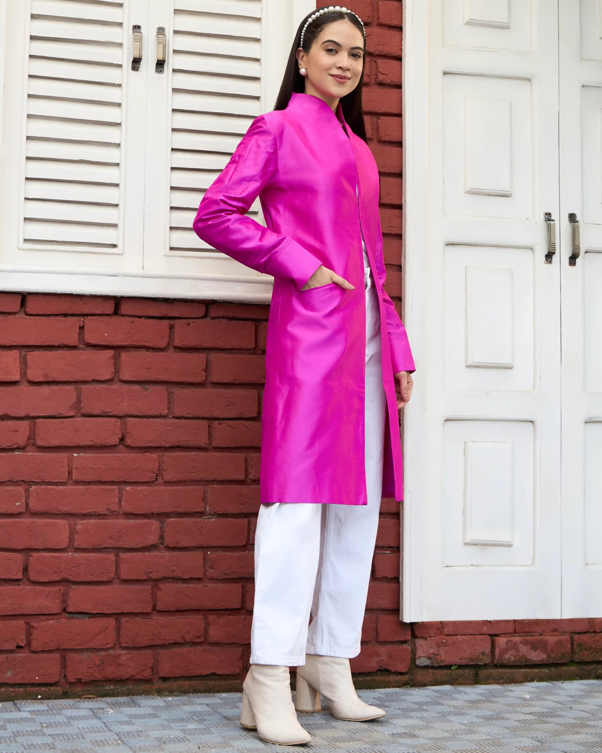 Hot pink - Apple jacket