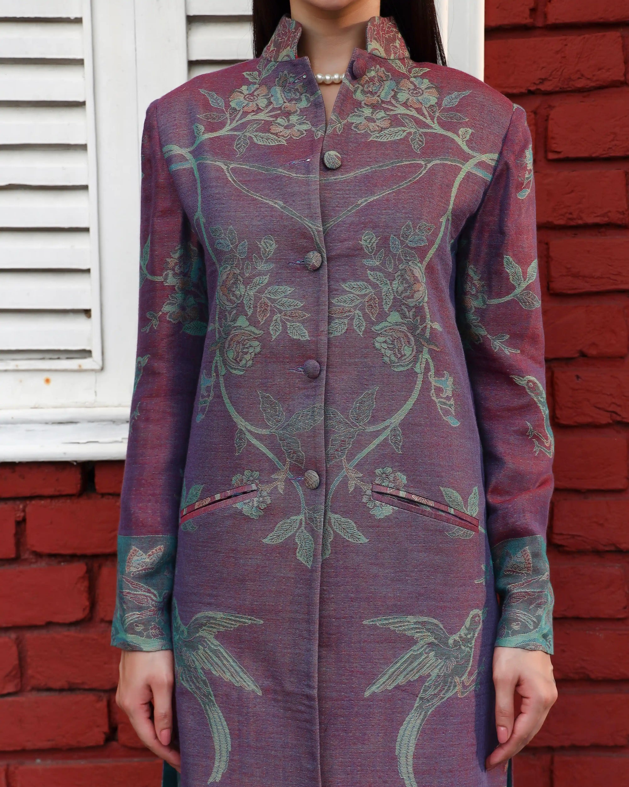 Mulberry emerald - Jodhpur coat