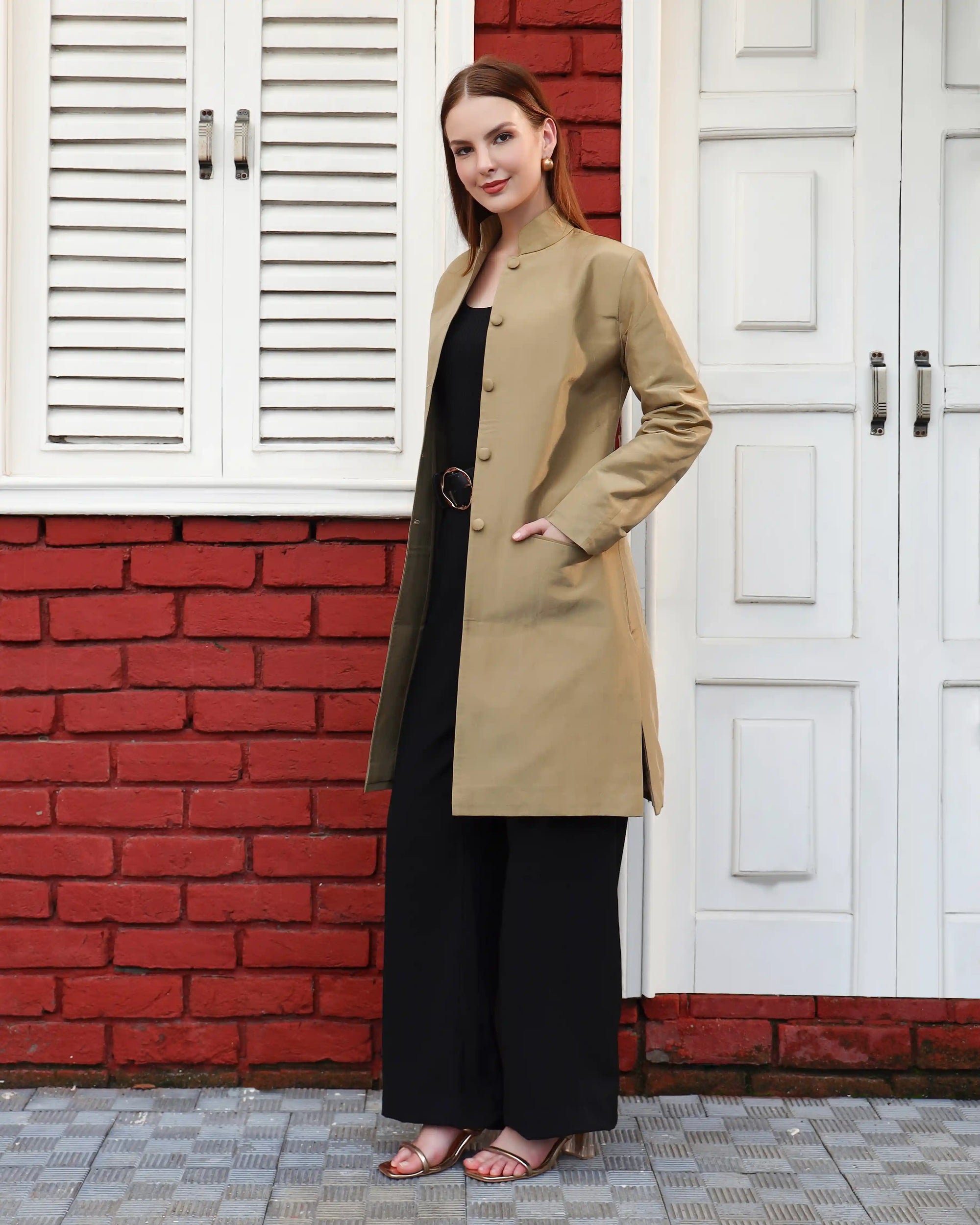 Caramel - Jodhpur coat