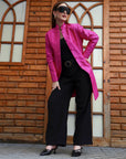 Hot pink - Jodhpur coat