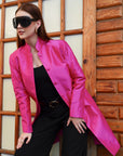 Hot pink - Jodhpur coat
