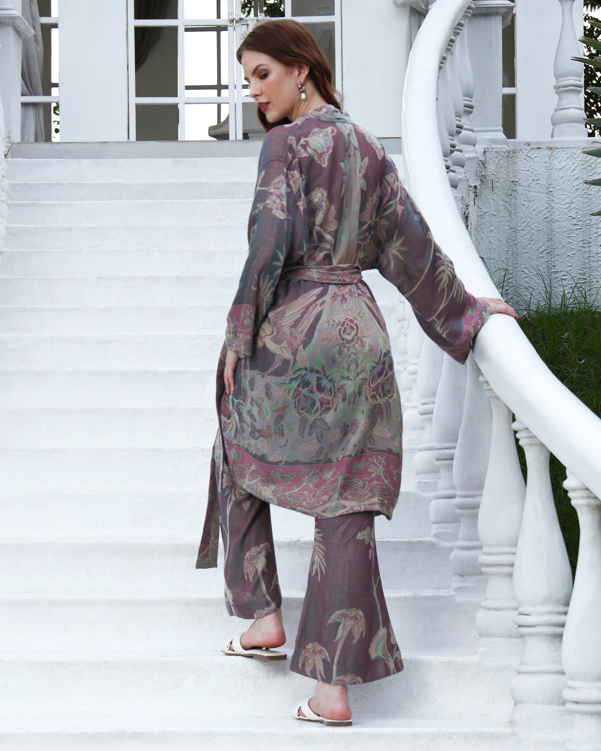 Blush rose - Short kaftan shirt