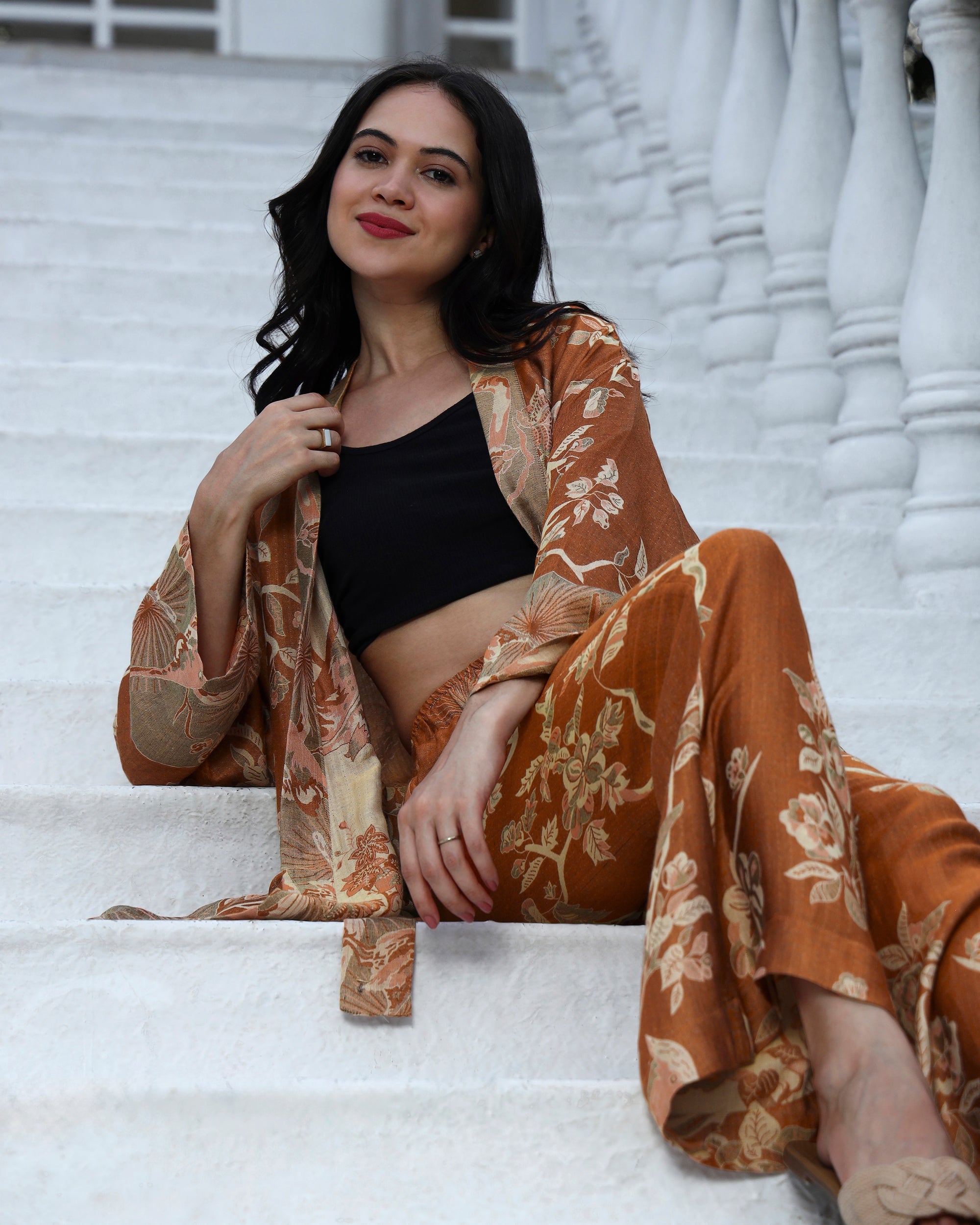 Dusk - Short kaftan shirt