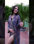 Amethyst gold - Kaftan robe
